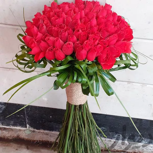 گل رزعمده قرمز رنگی محصول با کیفیت بالا