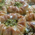 شیرینی باقلوا ترکی استانبولی شیرعسلی