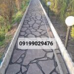 اجرای سنگ لاشه باغ