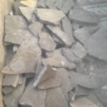 اجرای سنگ کف حیاط محوطه سازی درپوش پله