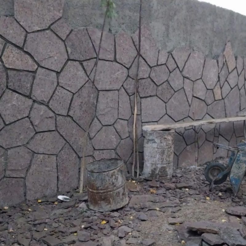 اجرای سنگ لاشه