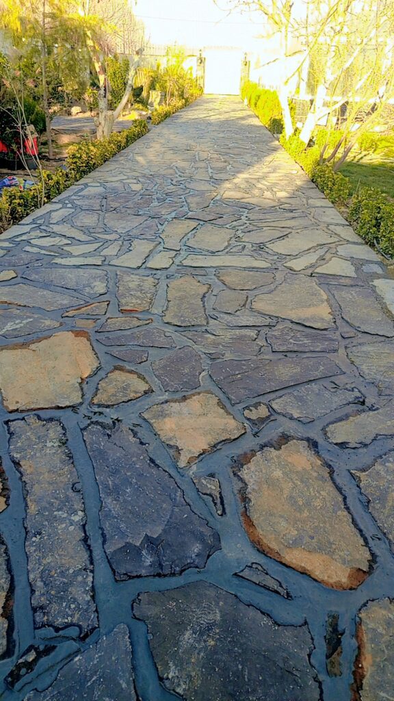 اجرای سنگ لاشه