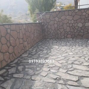 اجرای سنگ مالون